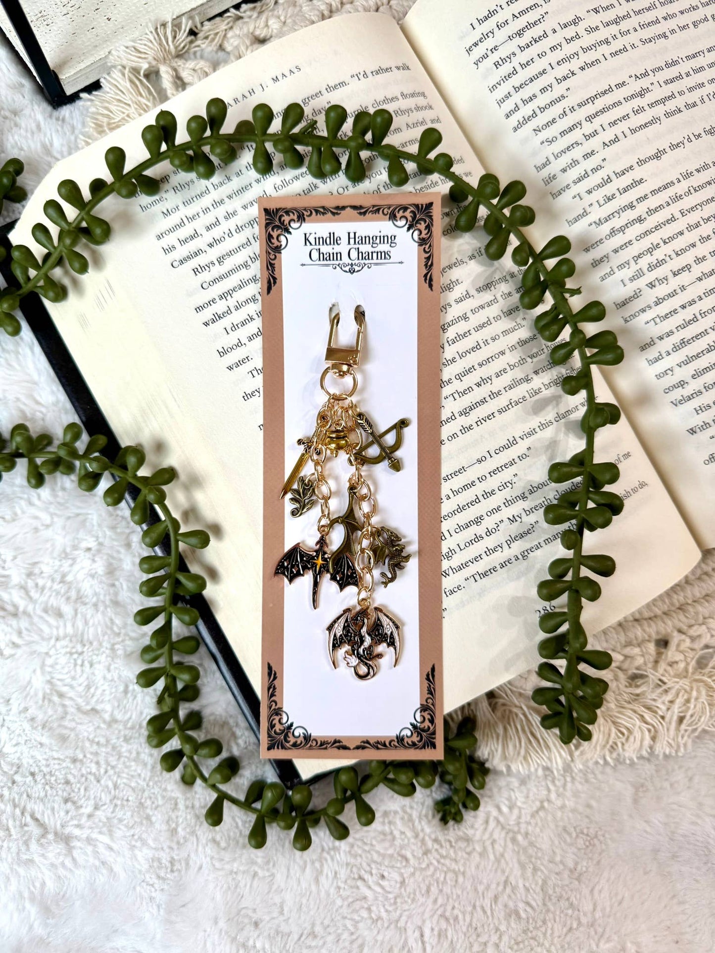 Dragon Fantasy Kindle Charm - Kindle Charm