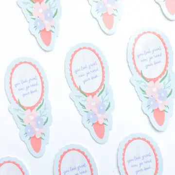 You Look Great, Now Go Read Sticker