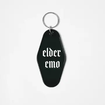 Goth Accessory Grunge, Motel Keychain, Elder Emo