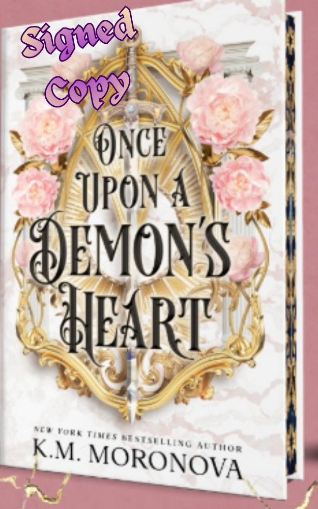 SIGNED COPY!! Once Upon a Demon's Heart (Deluxe Edition) (Cruel Fates Duet, 1)