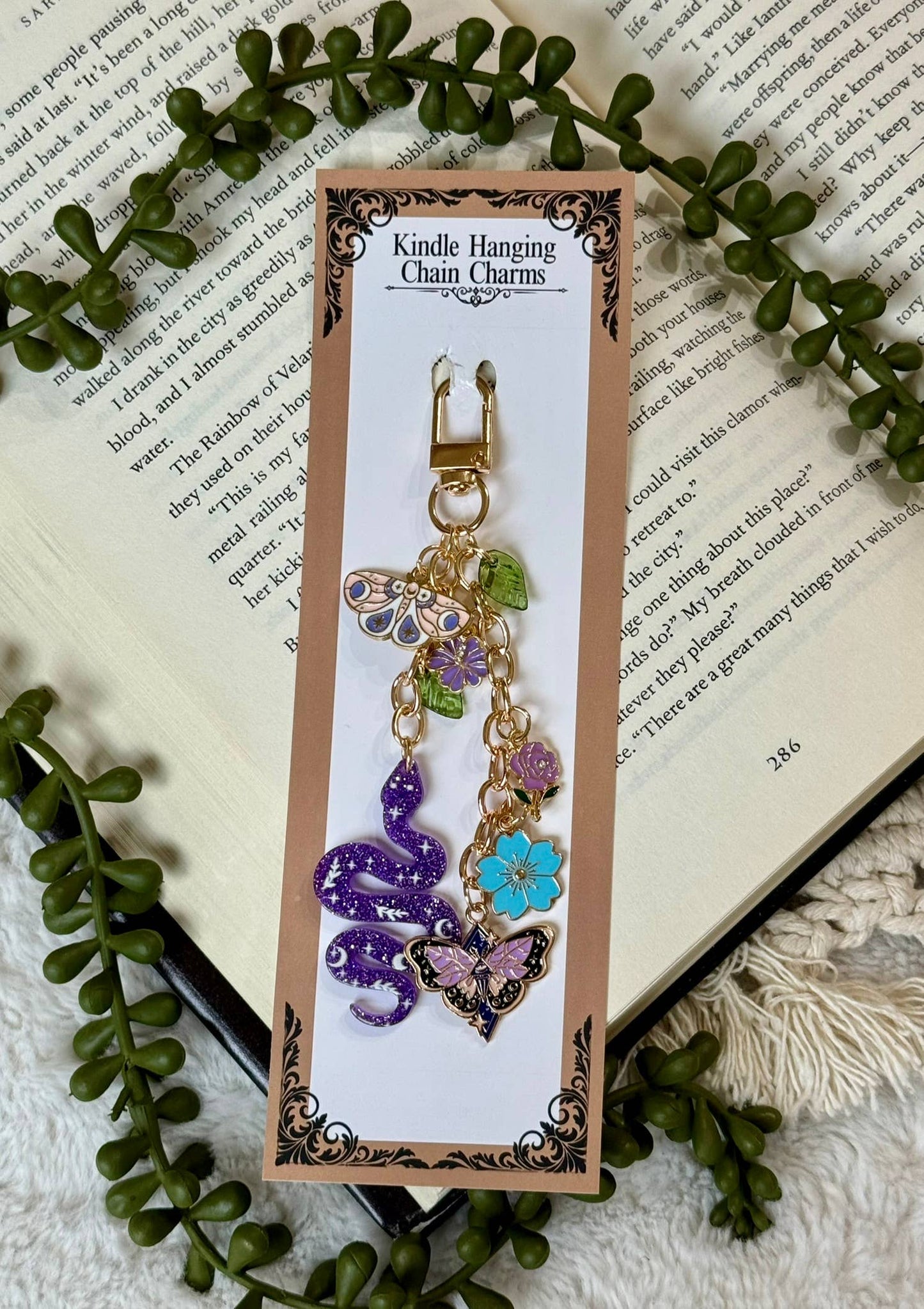 Mystic Moth Kindle Charm - Mystic Moth Phone Charm