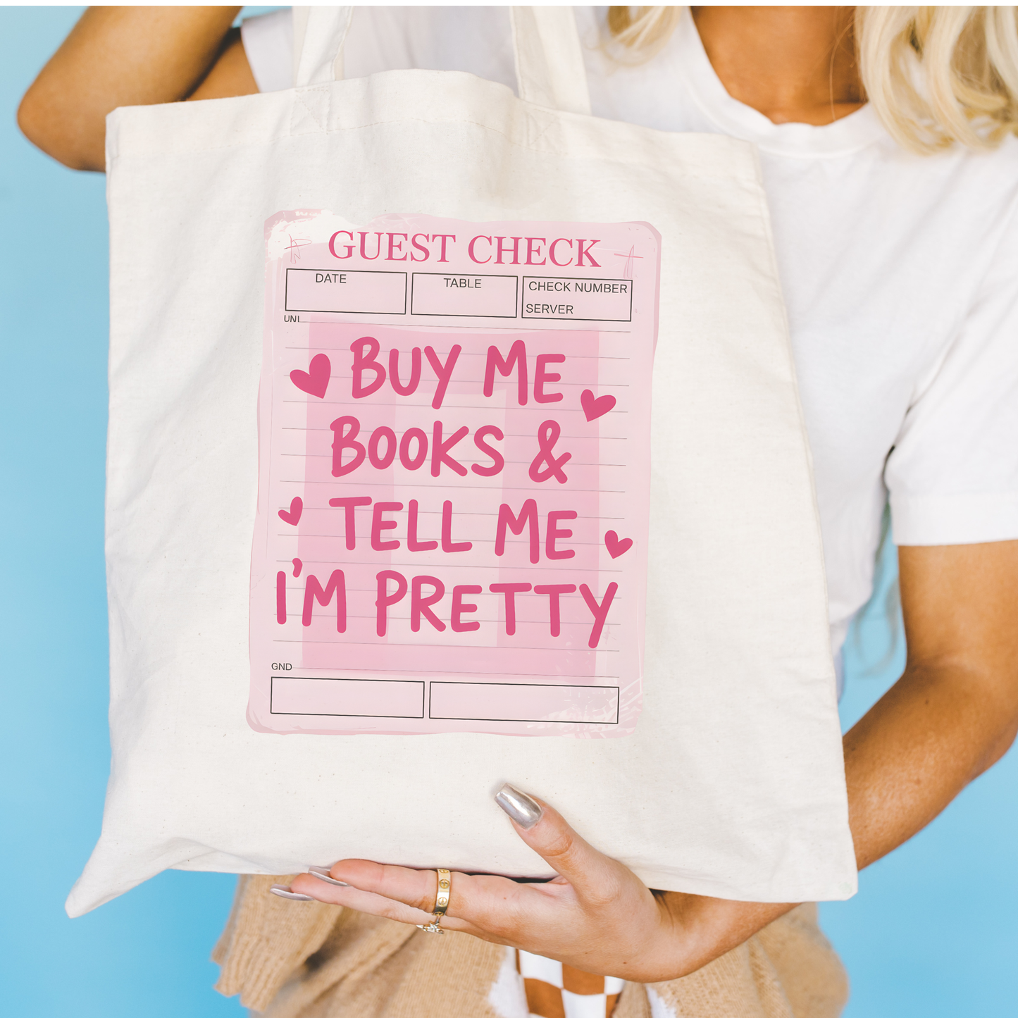 Buy Me Books Tote Bag
