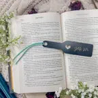 Yes Sir - Matte Black/Gold Paddle Bookmark