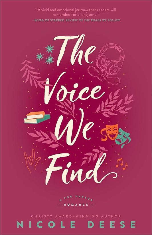 The Voice We Find: (A Book about Books Forced Proximity Contemporary Romance Novel with an Actress Heroine) (A Fog Harbor Romance) cover image