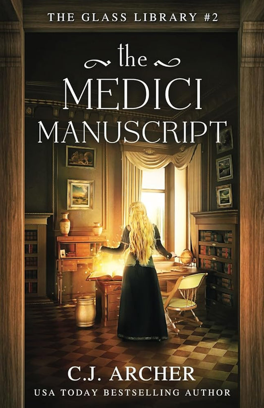 The Medici Manuscript (The Glass Library) cover image
