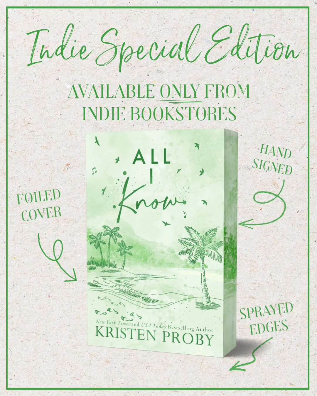 All I Know Indie Exclusive