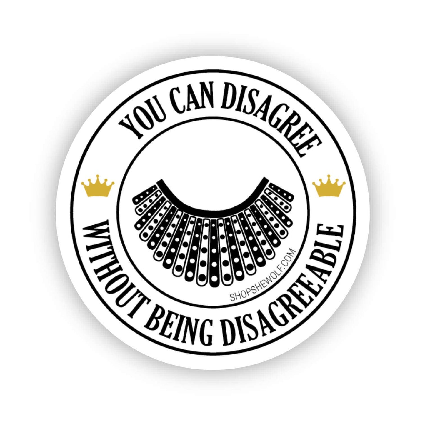 Sticker: Ruth Bader Ginsburg Quote