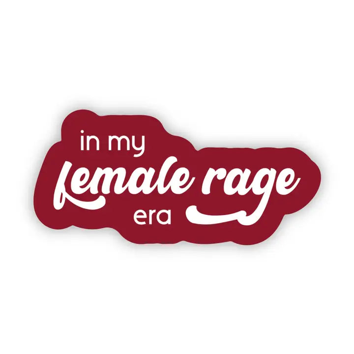 In My Female Rage Era | Empowering Feminist Decal