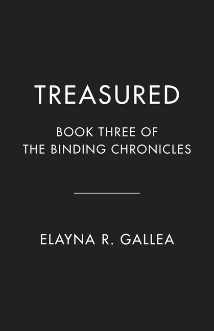 Treasured: Book Three of the Binding Chronicles
