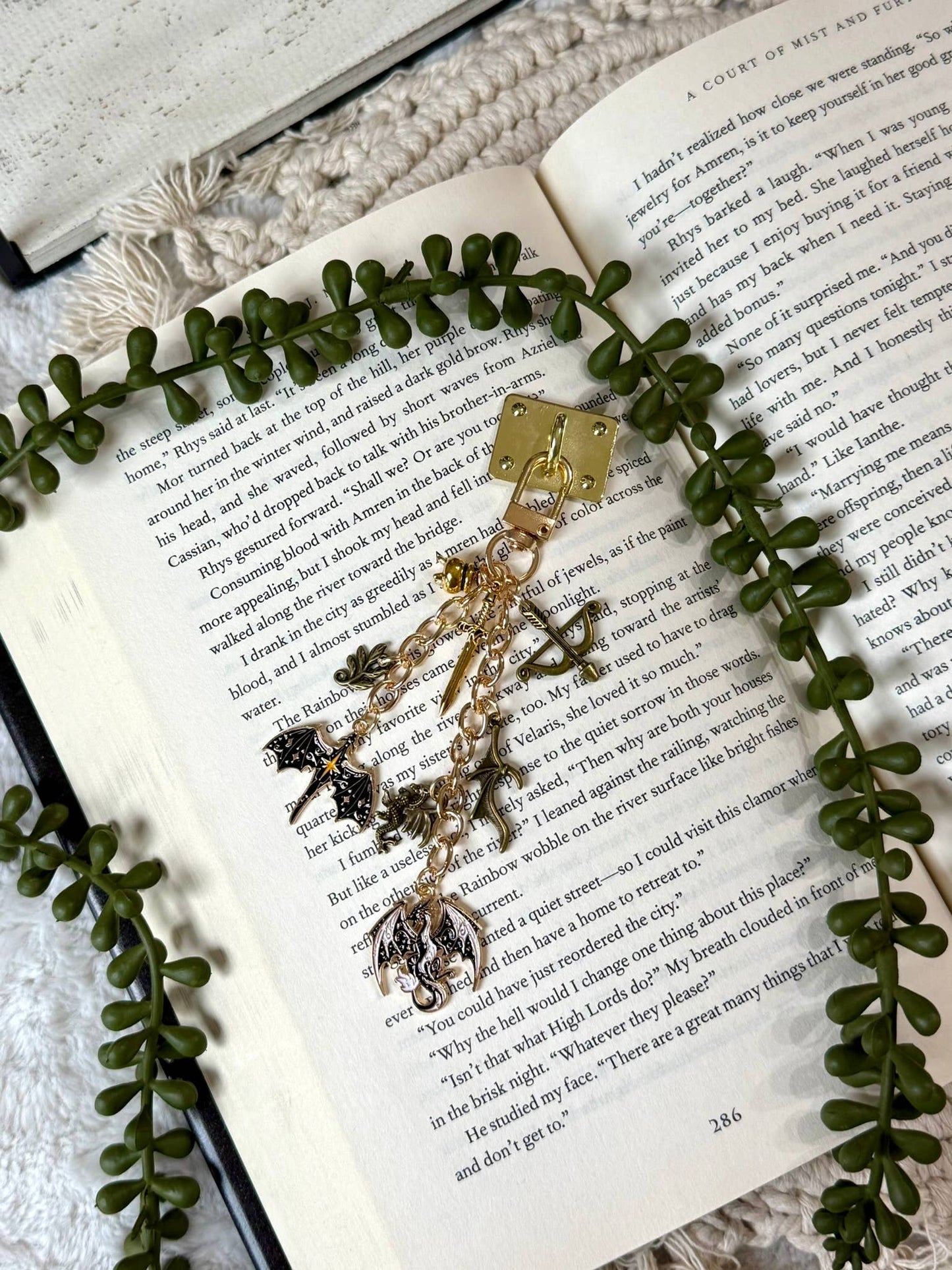 Dragon Fantasy Kindle Charm - Kindle Charm