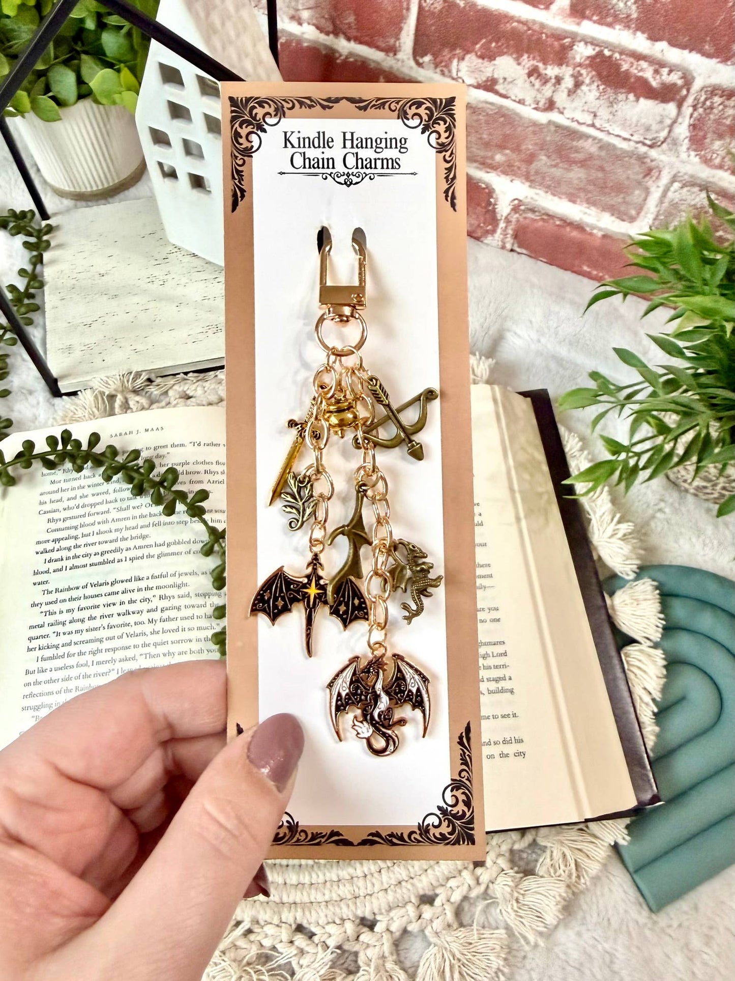 Dragon Fantasy Kindle Charm - Kindle Charm