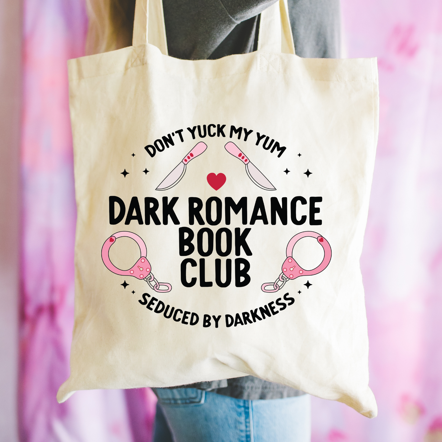 Dark Romance Book Club Tote Bag
