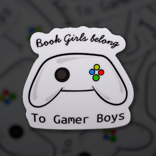 Book Girls Belong to Gamer Boys