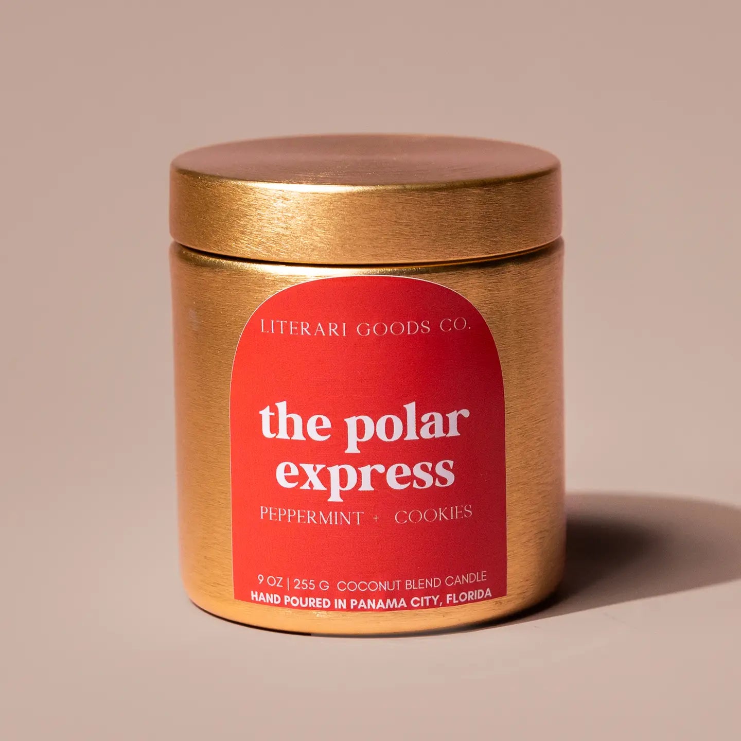 Gold Tin Candles