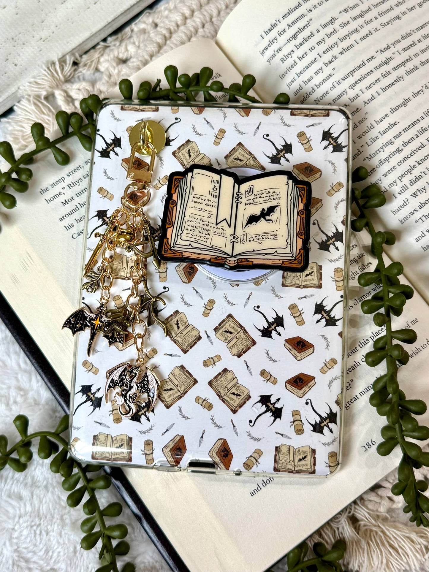 Dragon Fantasy Kindle Charm - Kindle Charm