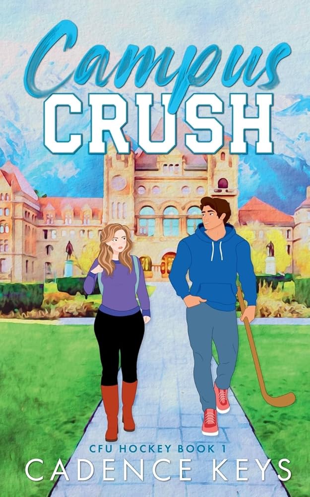 Campus Crush: A Steamy College Hockey Romance (1) cover image