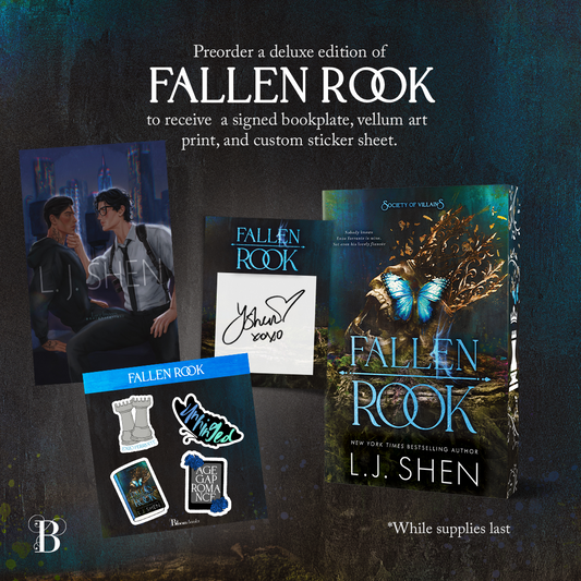 Publisher's Exclusive Fallen Rook (Deluxe Edition) (Society of Villains, 3)