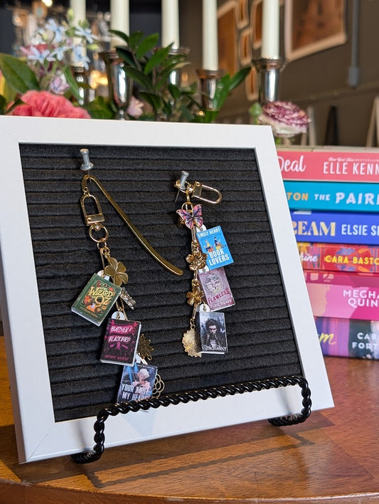 Monday 6/8/26 6pm Mini Book Charm Bookmarks + Keychains