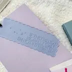 If They’re Not Morally Grey, I’m Not Interested - Blue Scalloped Bookmark