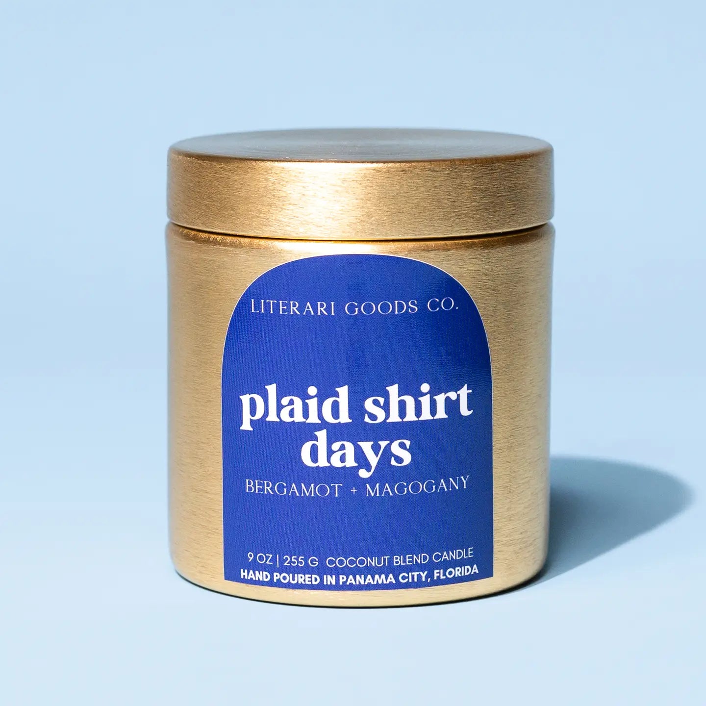 Gold Tin Candles
