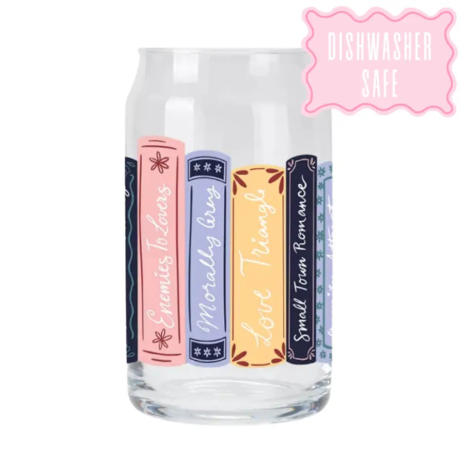 Glasses (Straw and Lid Incl)