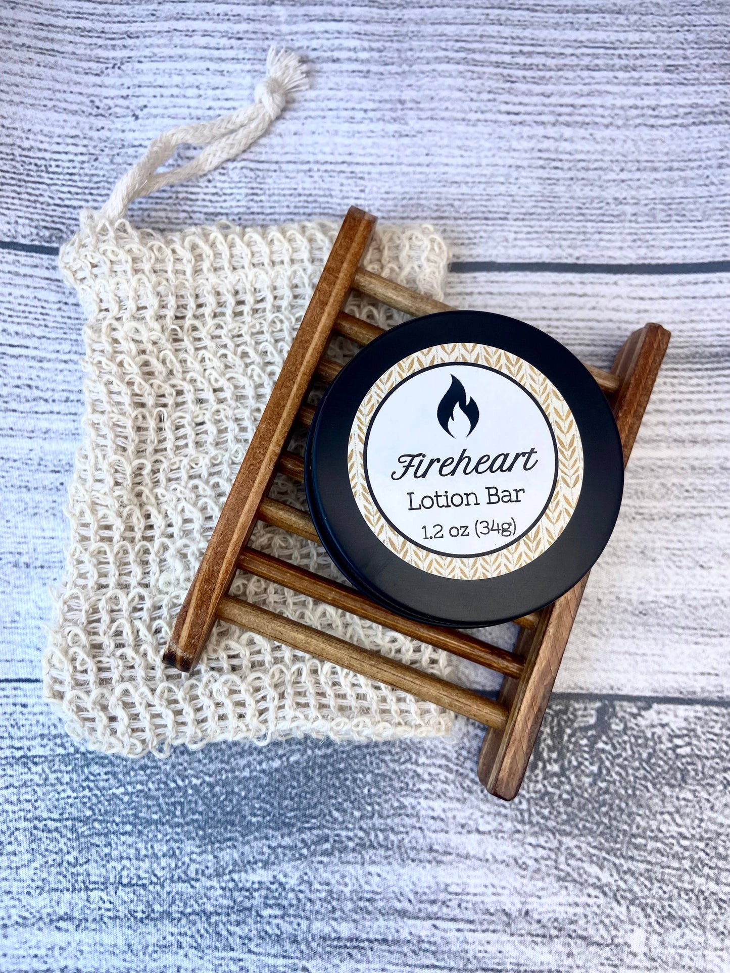 Fire Heart Lotion Bar Fantasy Bookish Accessory Book Gift