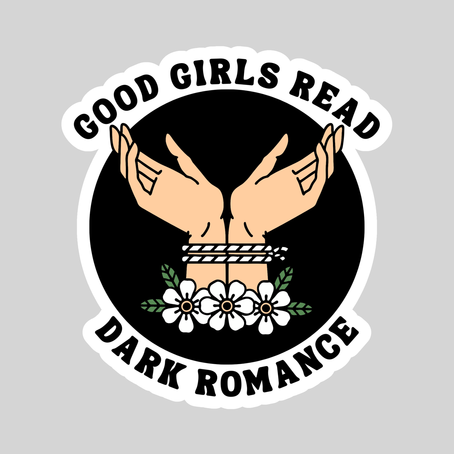 Good Girls Read Dark Romance Sticker