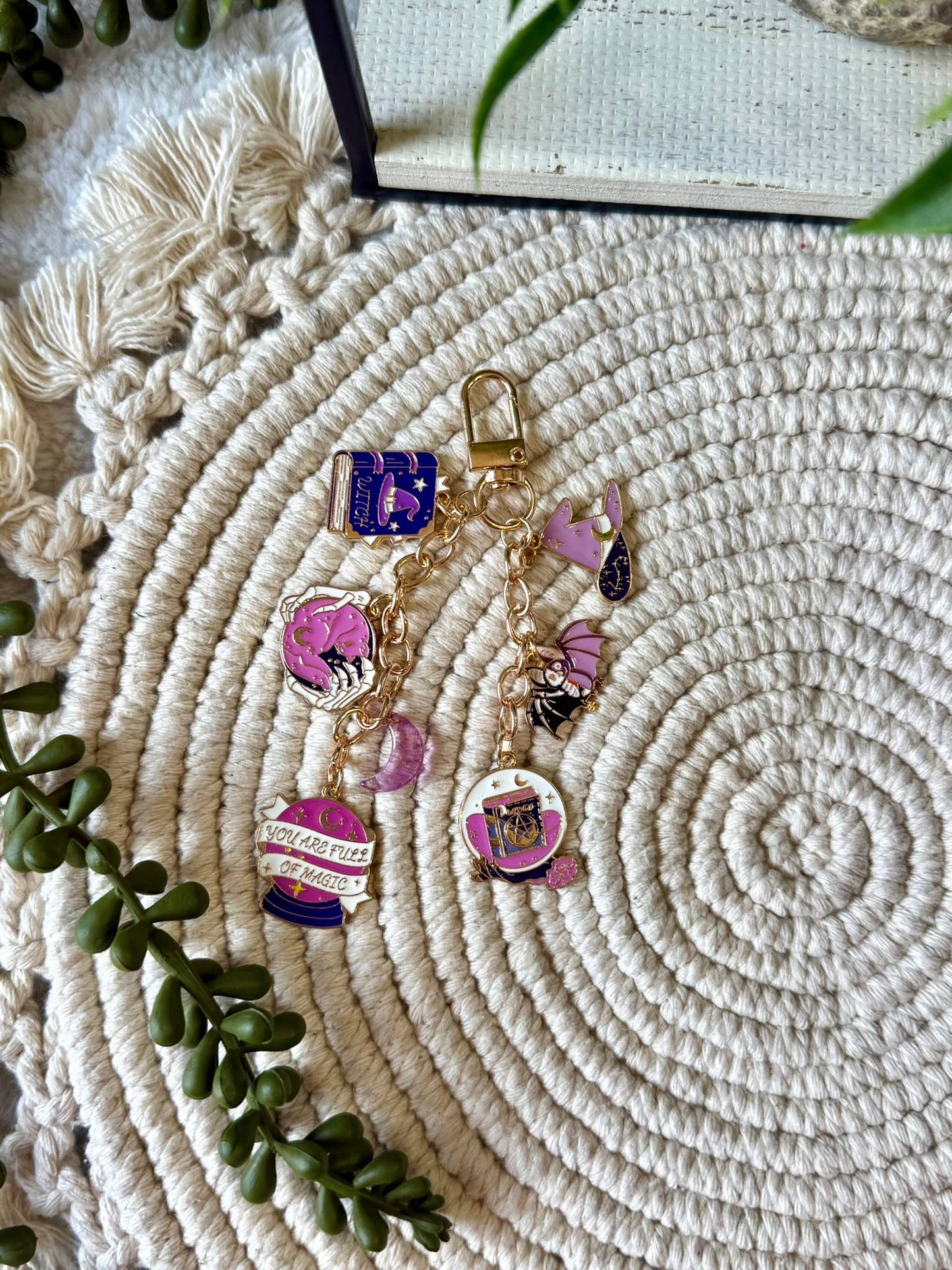Witch Romance Kindle Charm - Witch Romance Phone Charm
