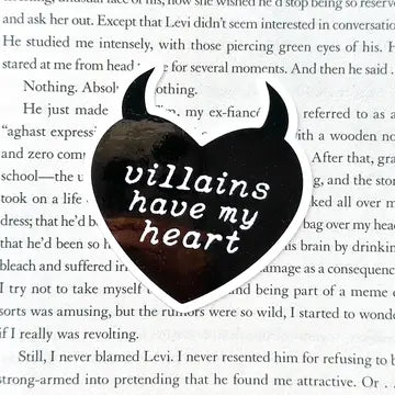 Villains Have My Heart Sticker