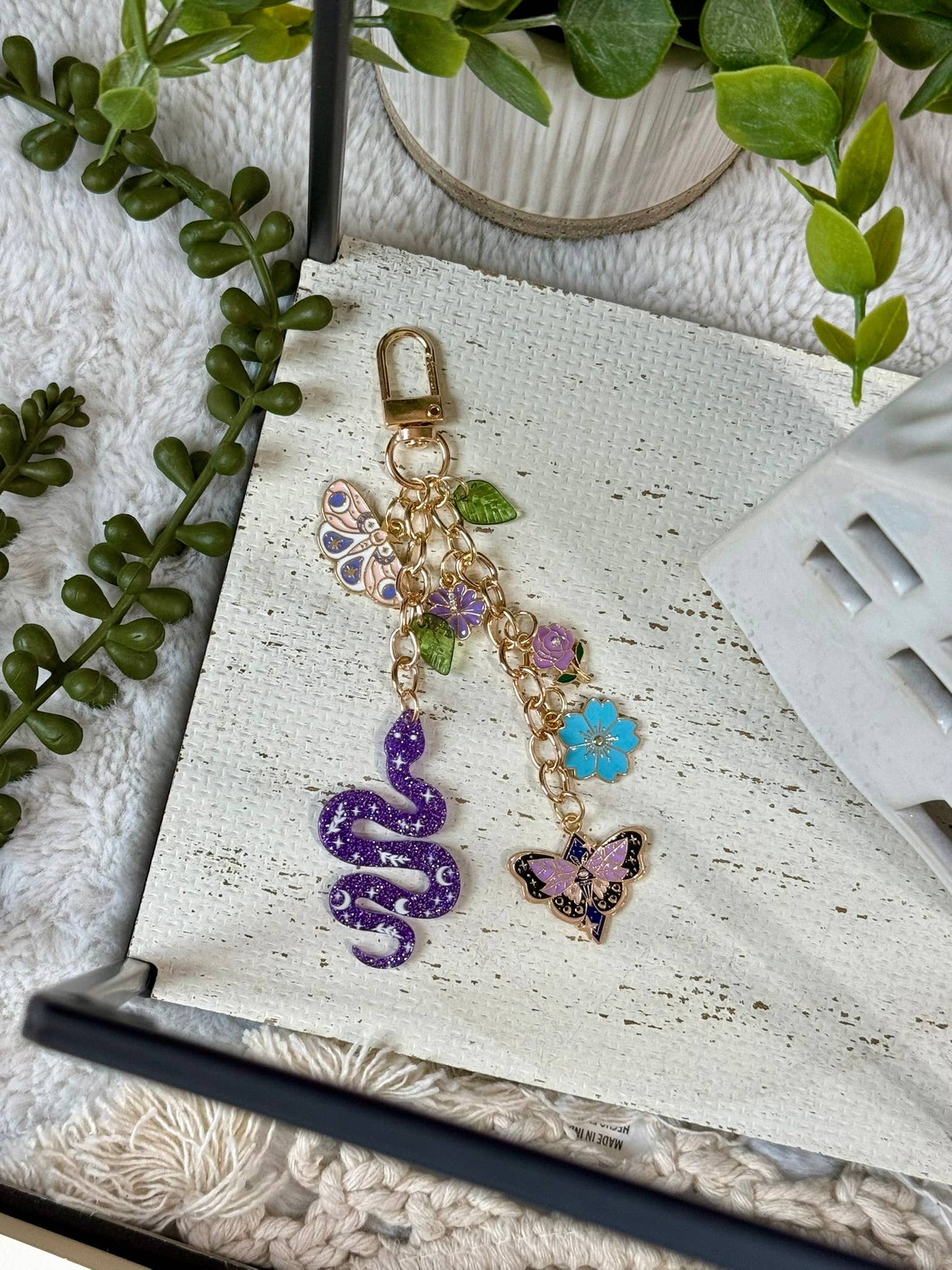 Mystic Moth Kindle Charm - Mystic Moth Phone Charm