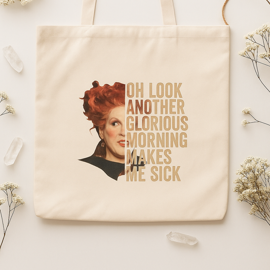 Glorious Morning- Hocus Pocus Tote Bag