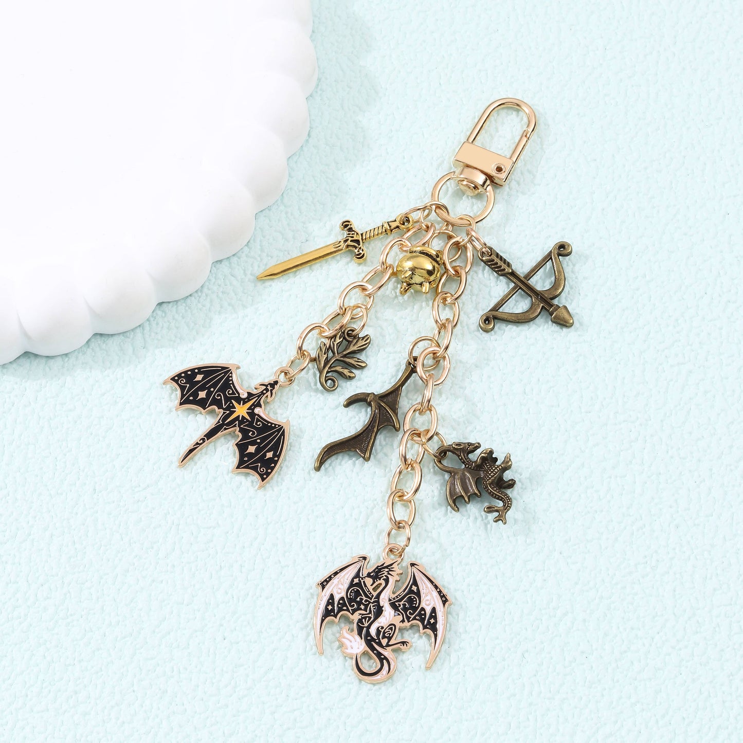 Dragon Fantasy Kindle Charm - Kindle Charm