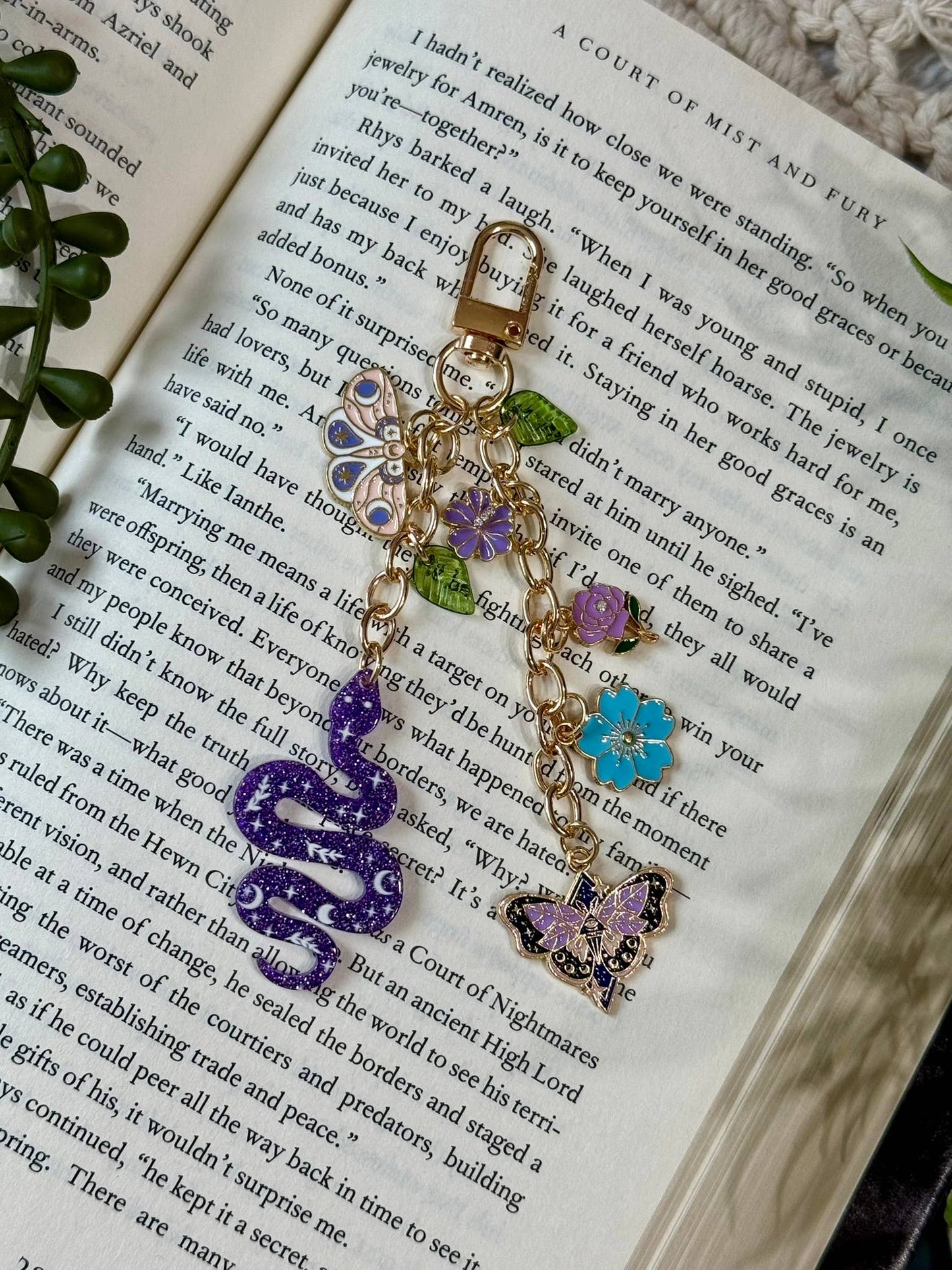 Mystic Moth Kindle Charm - Mystic Moth Phone Charm