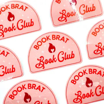 Book Brat Club Sticker