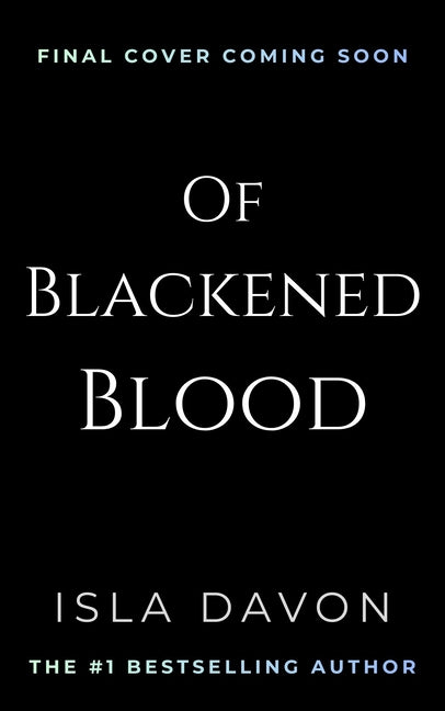 Of Blackened Blood: A Dark Fantasy Romance (Deluxe Limited Edition)