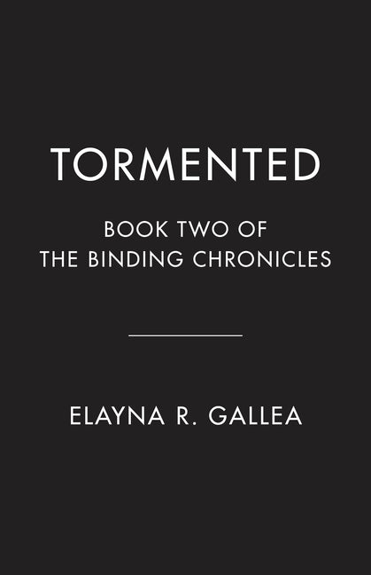 Tormented: Book Two of the Binding Chronicles