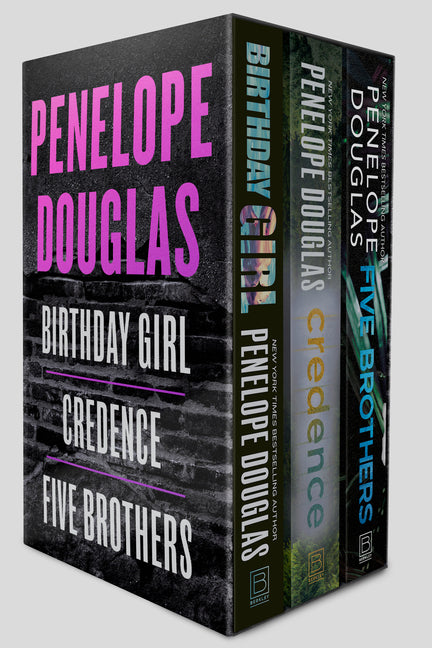 Penelope Douglas 3-Book Boxed Set: Birthday Girl, Credence, and Five Brothers