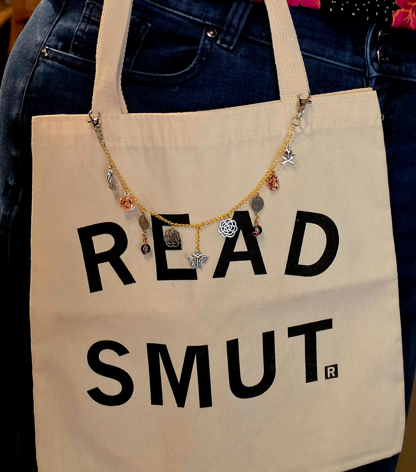 Book Charm Bag Chains